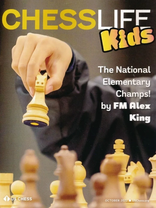 Chess Life For Kids Magazine - October 2022 Issue