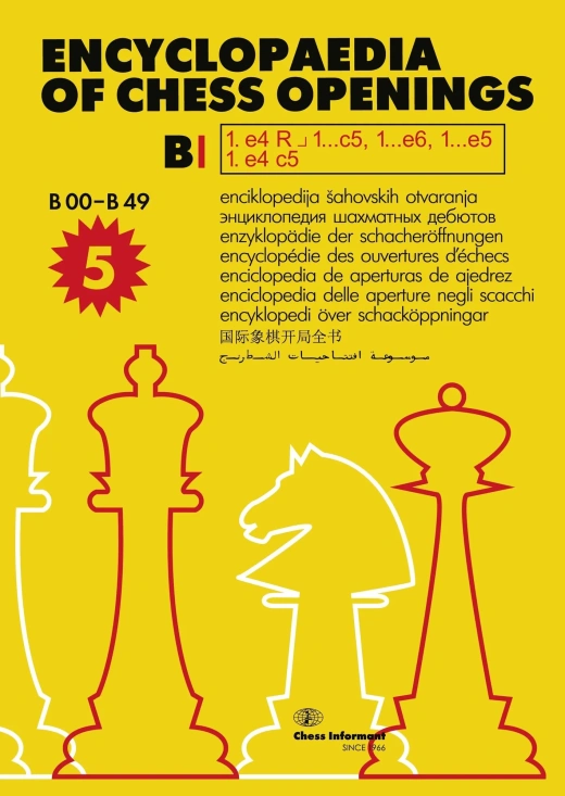 Encyclopedia Of Chess Openings - Volume B - Part 1