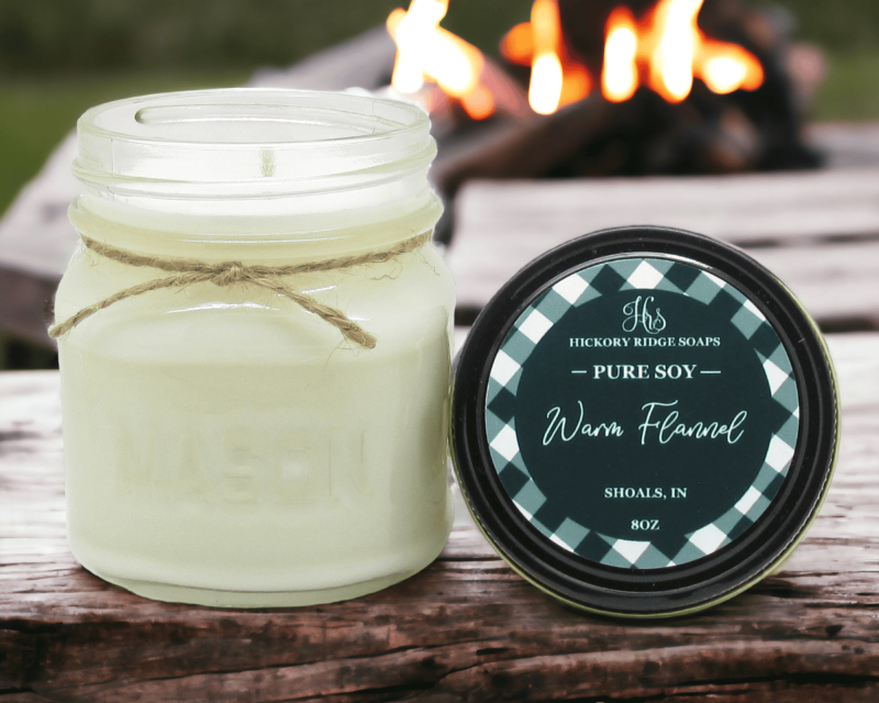 Warm Flannel Soy Candle
