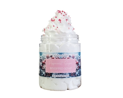 Peppermint Sugar Whipped Soap