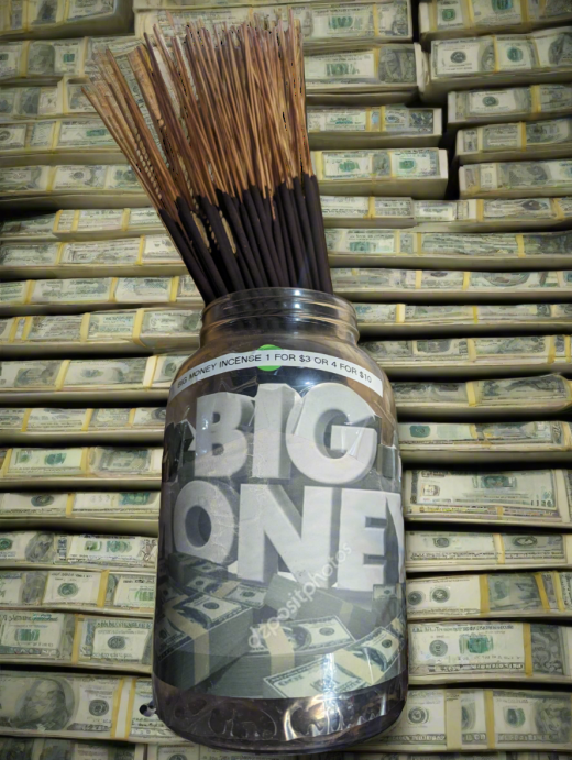 Big Money Incense Sticks (4 Sticks) - Best Seller