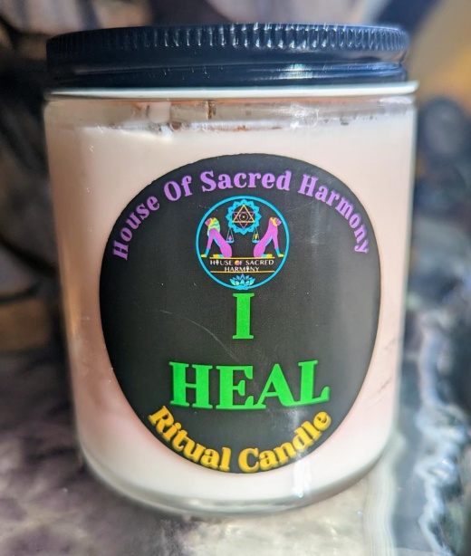 I Heal Soy Ritual Candle (8 Oz.)