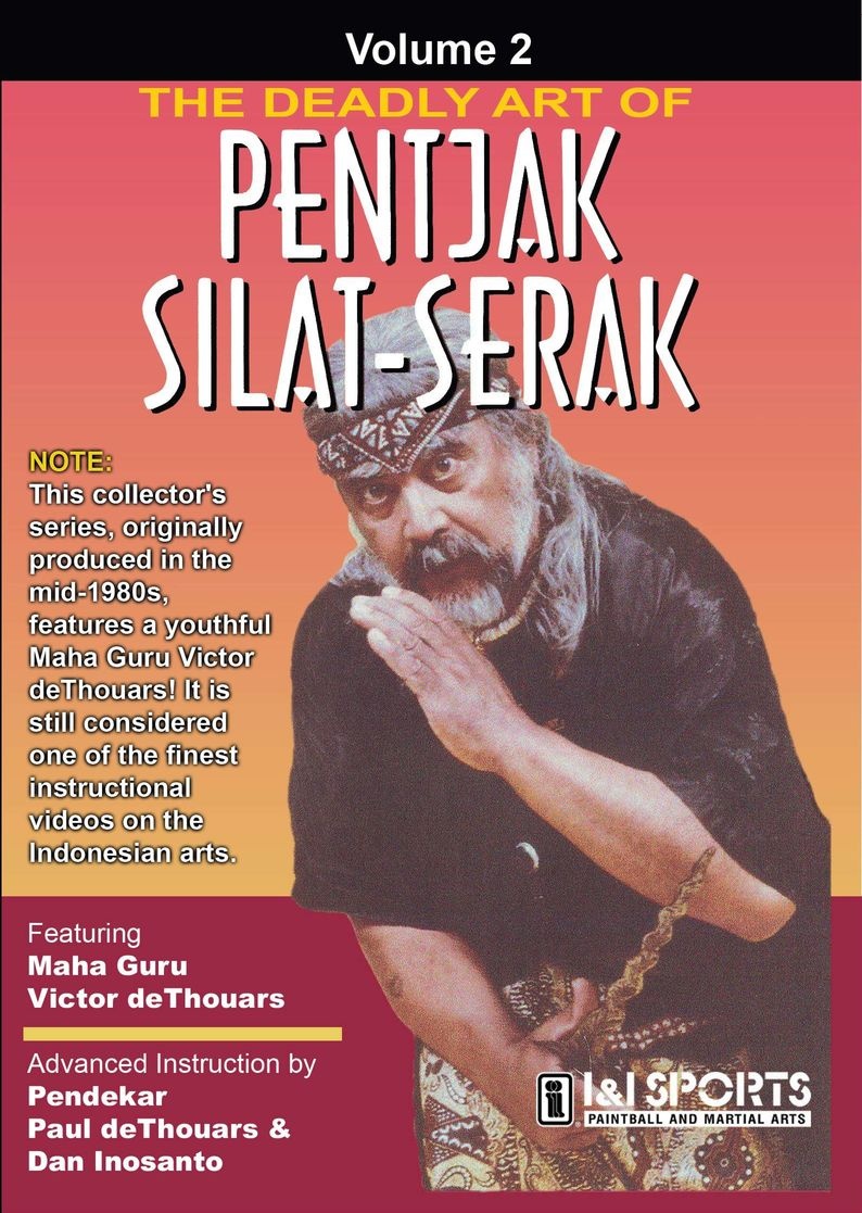 Victor De Thouars Indonesian Martial Arts Pentjak Silat Serak Dvd