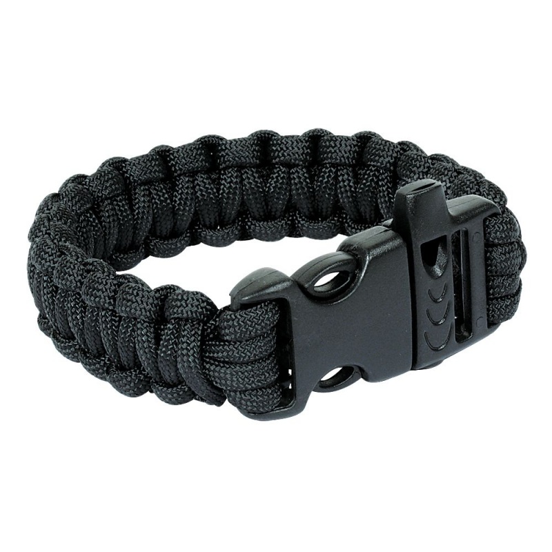 Paracord Survival Bracelet W/Whistle - Default Title