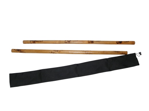 Pair Escrima Kali Arnis Rattan Sticks + Video Set - Learn From A Master!