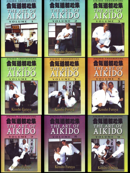 9 Dvd Set Shoshinshu Art Of Aikido Kensho Furuya Complete Martial Arts Course Dvds