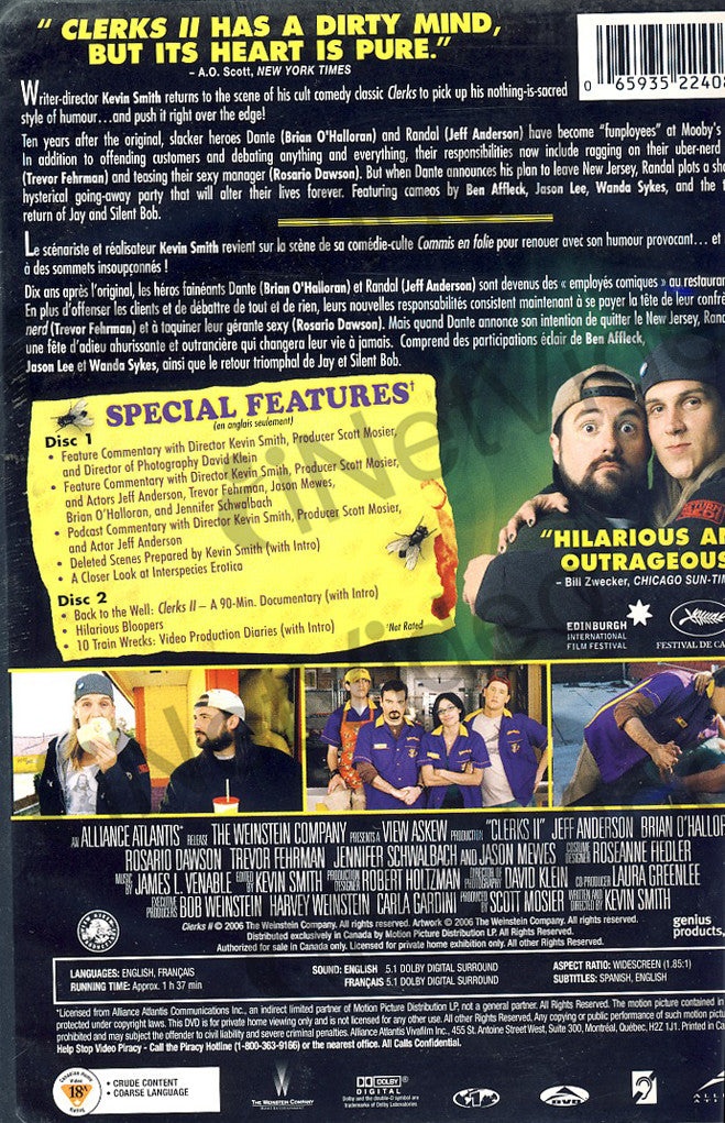 Clerks Ii (Two-Disc Widescreen Edition) (Bilingual)