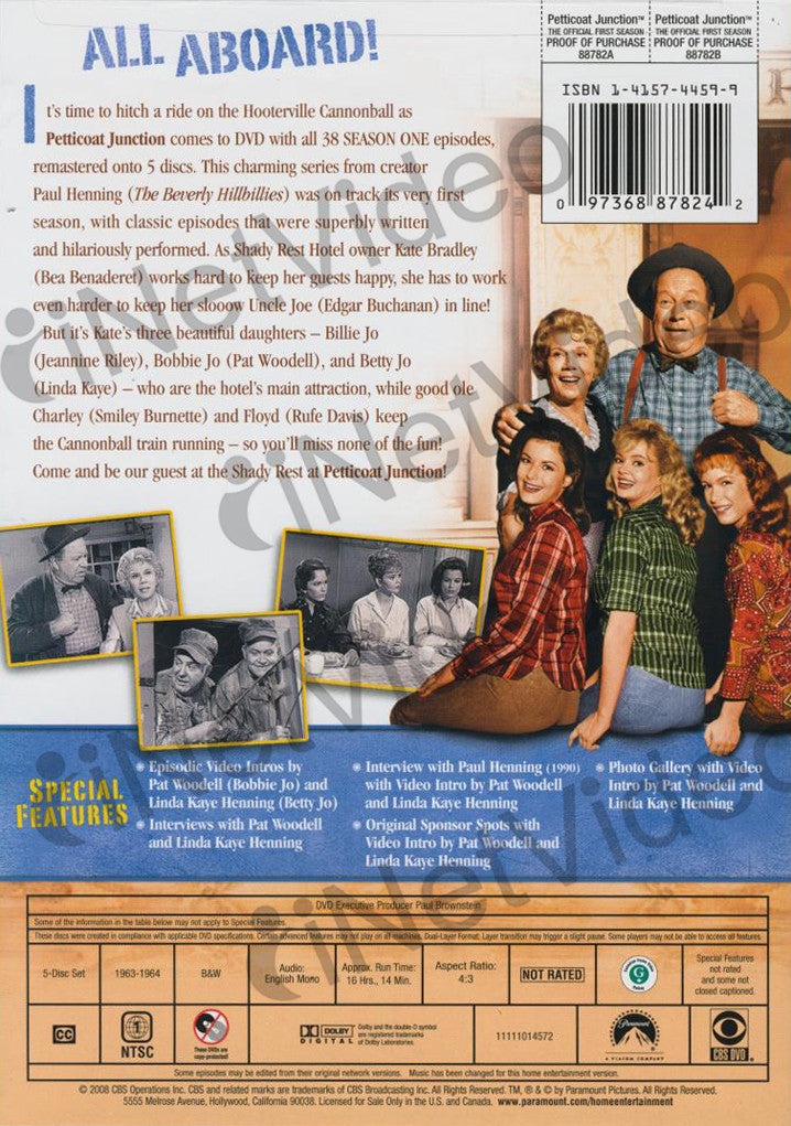 Petticoat Junction - The Official First Season (Boxset) - Used