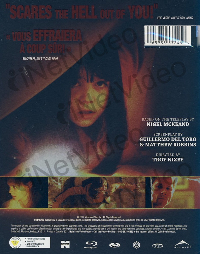 Don T Be Afraid Of The Dark (Dvd+Blu-Ray+Digital Combo) (Bilingual) (Blu-Ray)