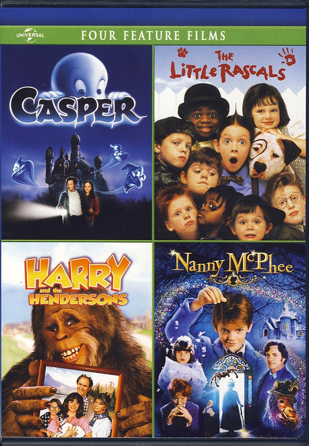 Casper/ Little Rascals/ Harry And The Hendersons/ Nanny Mcphee