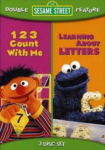 123 Count With Me/Learning About Letters - (Sesame Street)