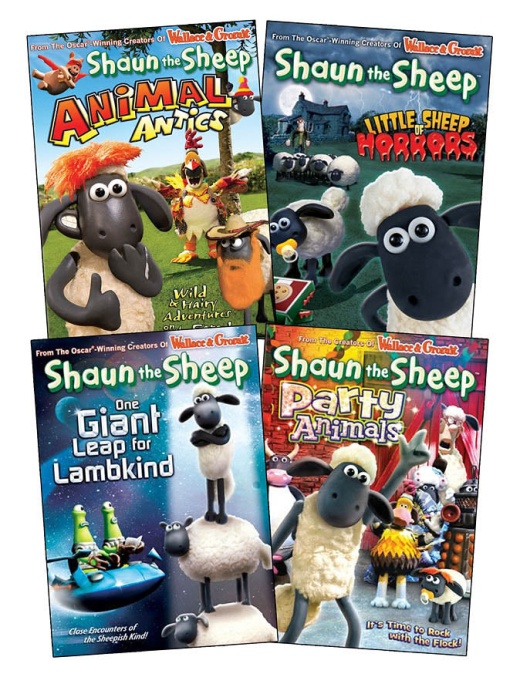 The Shaun The Sheep Collection #2 (4 Pack) (Boxset)