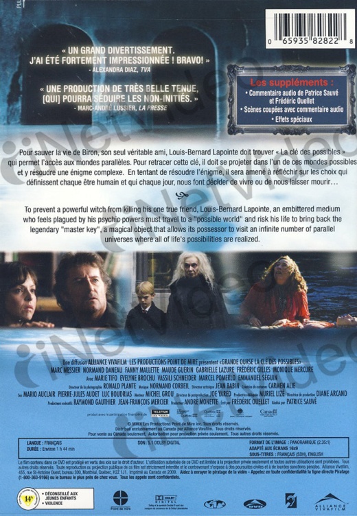 Grande Ourse - La Cle Des Possibles / The Master Key (Bilingual)