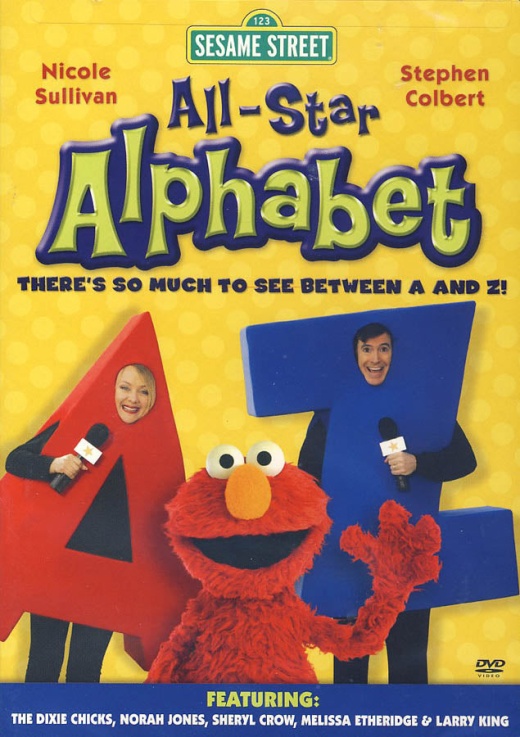 All-Star Alphabet - (Sesame Street) (Yellow Cover)