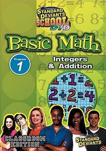 Standard Deviants School - Basic Math - Program 1 - Integers And Addition (Classroom Edition)