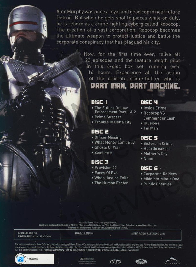 Robocop - The Beginning - Complete Series (Boxset) - Used
