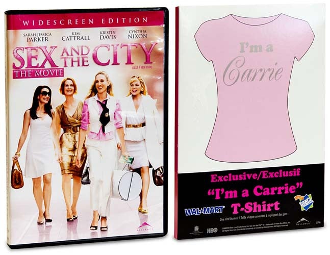 Sex And The City - The Movie (Includes I'm A Carrie T-Shirt) (Boxset)
