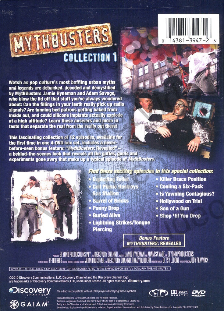 Mythbusters - Collection 1