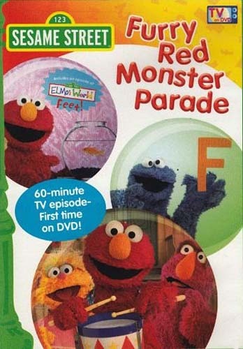 Furry Red Monster Parade - (Sesame Street)