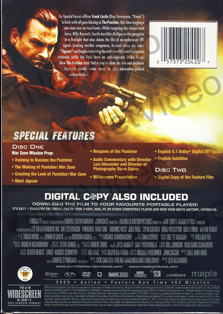 Punisher - War Zone (2-Disc Special Edition)