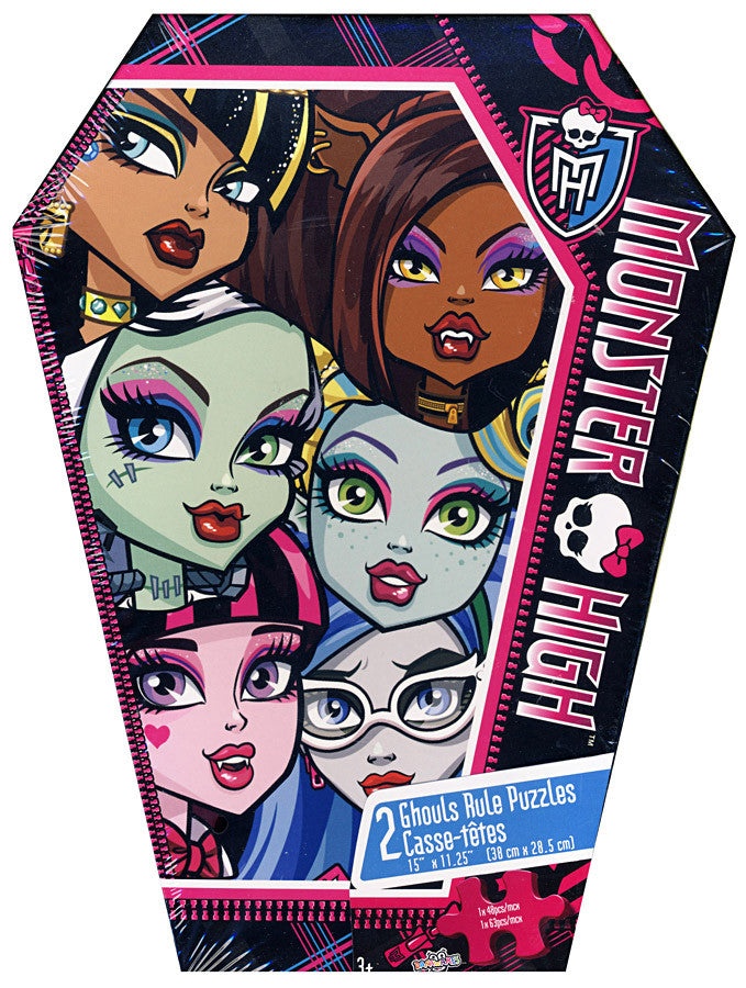 Monster High - Ghouls Rule Puzzle (48/63 Pieces) (Toys)