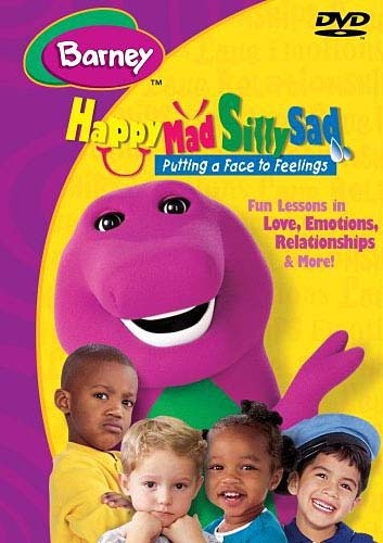 Barney - Happy Mad Silly Sad - Putting A Face To Feelings