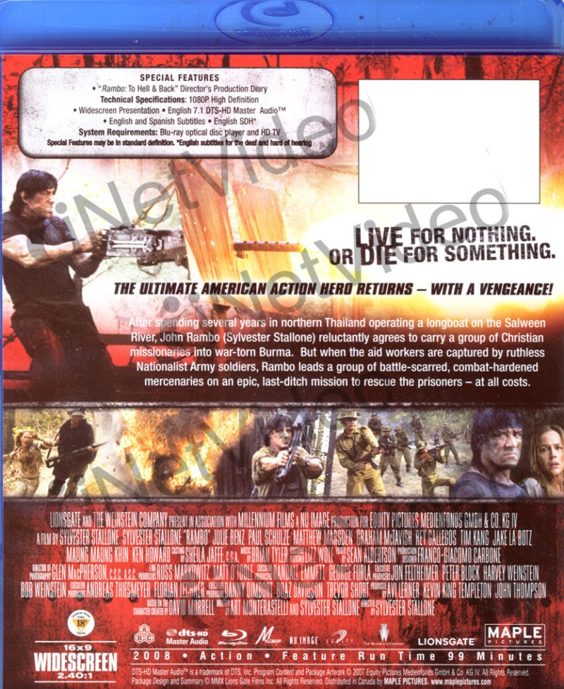 Rambo - The Fight Continues (Extended Cut) (Blu-Ray)