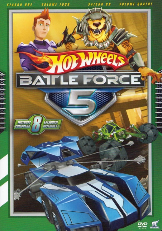 Hot Wheels - Battle Force 5 (Season 1 / Volume 4) (Bilingual)