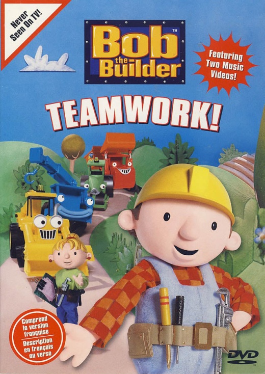 Bob The Builder - Teamwork (Bilingual) DVD