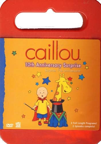 Caillou - 10Th Anniversary Surprise (With CD Caillou Sing Along) (Bilingual) DVD