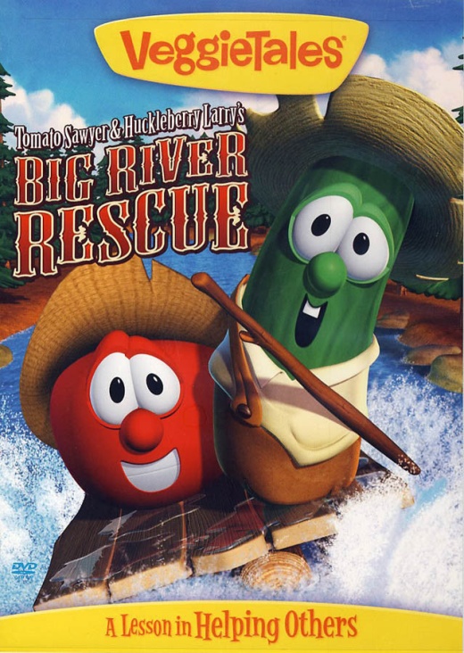 Veggietales - Tomato Sawyer And Huckleberry Larry's Big River Rescue