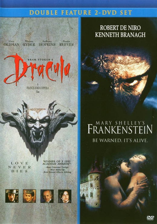 Bram Stoker's Dracula/Mary Shelley's Frankenstein (Double Feature)