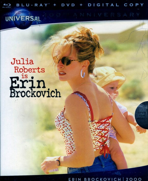 Erin Brockovich (Dvd+Blu-Ray) (Bilingual) - Universal 100th Anniversary Series