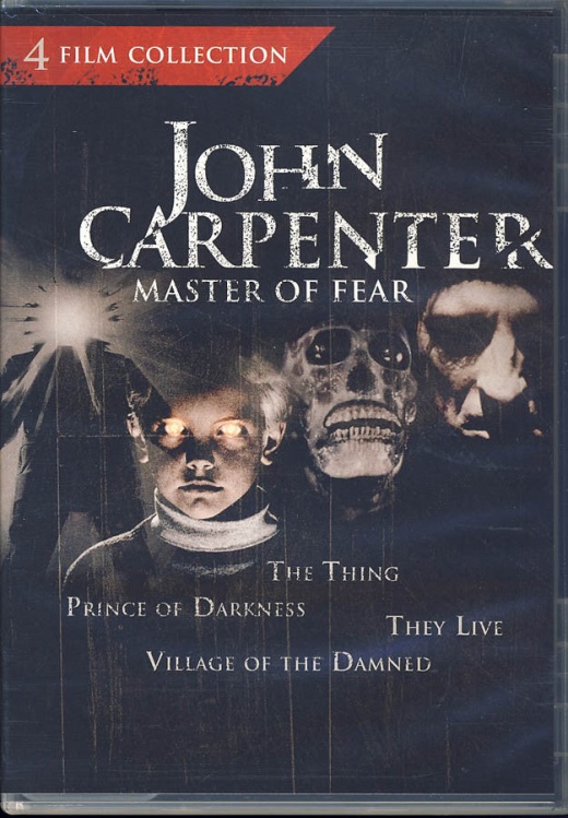 John Carpenter: Master of Fear 4 Film Collection DVD
