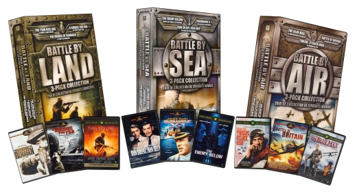 Battle Collection By Land, Sea And Air Mega Pack Collection (Boxset)
