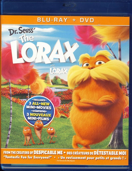 Dr. Seuss' The Lorax [Blu-Ray + Dvd) Bilingual