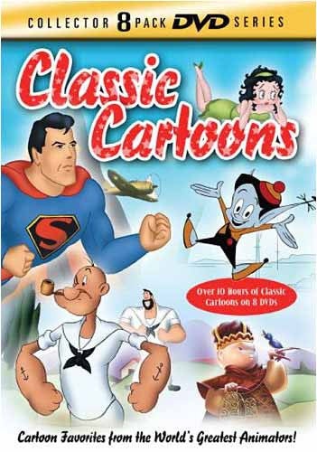 Classic Cartoons Collector 8 Pack DVD Series Boxset