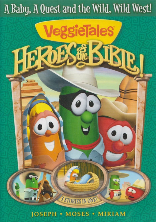 VeggieTales - Heroes of the Bible (Joseph / Moses / Miriam) DVD