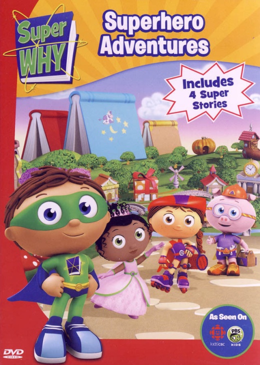 Super Why - Superhero Adventures DVD