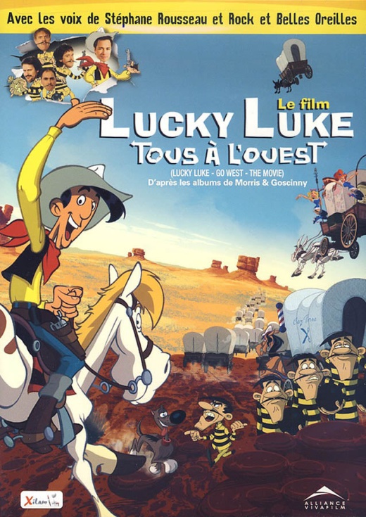 Lucky Luke - Tous A L'ouest - Le Film DVD
