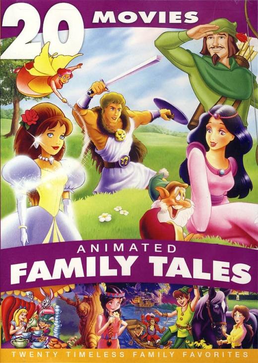 Animated Family Tales - 20 Movie Collection (Value Movie Collection)