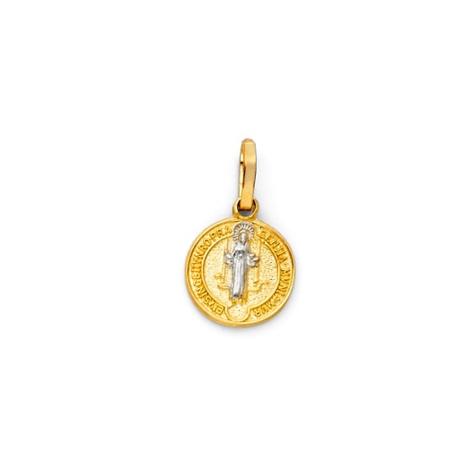 14K Gold Religious Charm Pendant by Ioka