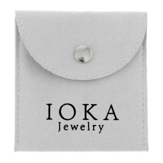 14K Gold Cz Heart & Key Charm Pendant Set