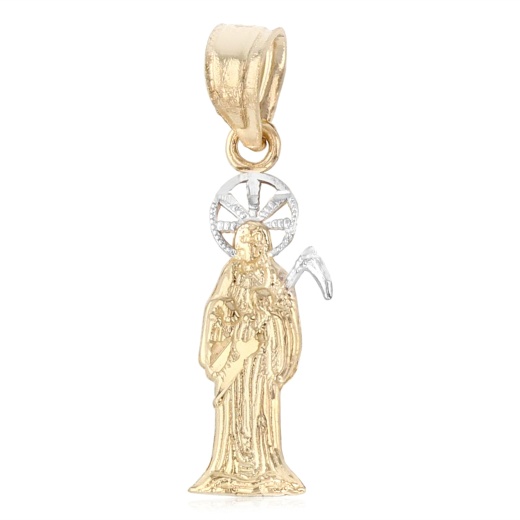 14K Gold Religious Pendant