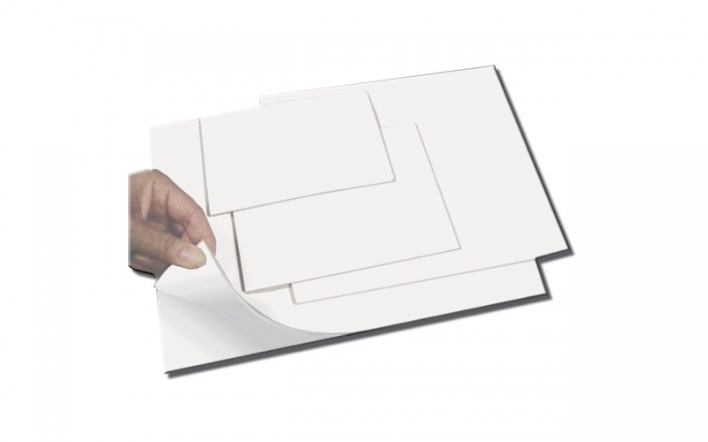 Inovart Smooth-Cut Printing And Stamping Plates With Repositionable Adhesive Backing 1/8" Thick x 12" x 18" - 2 per pack