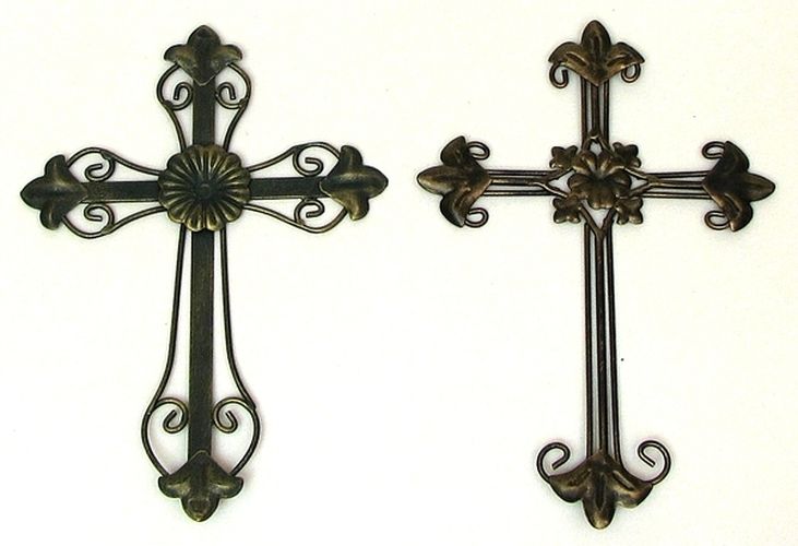 Ornate Crosses Set Of 2