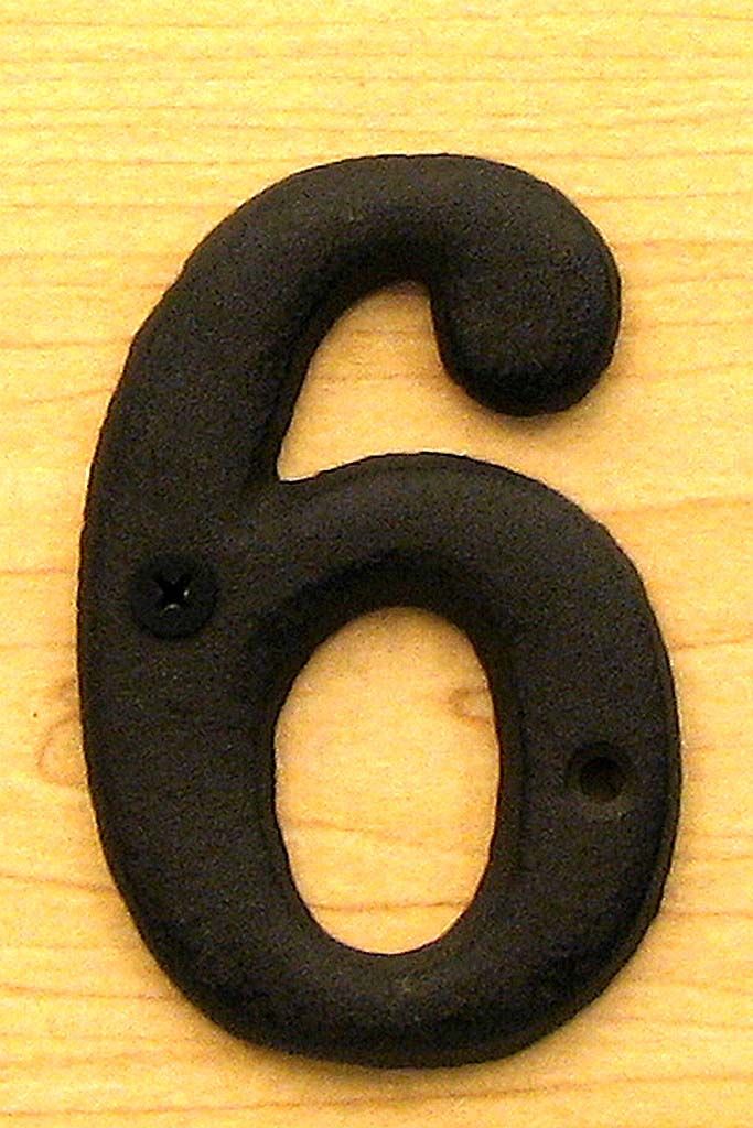 Solid Cast Iron Number 6