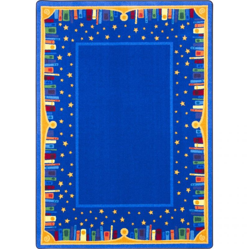 Magic Of Reading 5'4" X 7'8" Area Rug In Color Multi