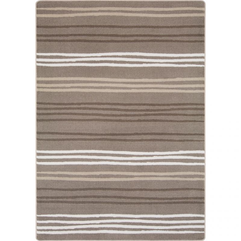 All Lined Up 5'4" x 7'8" Area Rug in Neutral
