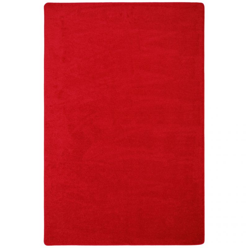 Endurance 6' X 9' Area Rug In Color Red